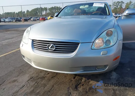 2002 Lexus Sc 430 z USA, uszkodzony, nr VIN JTHFN48Y920013926